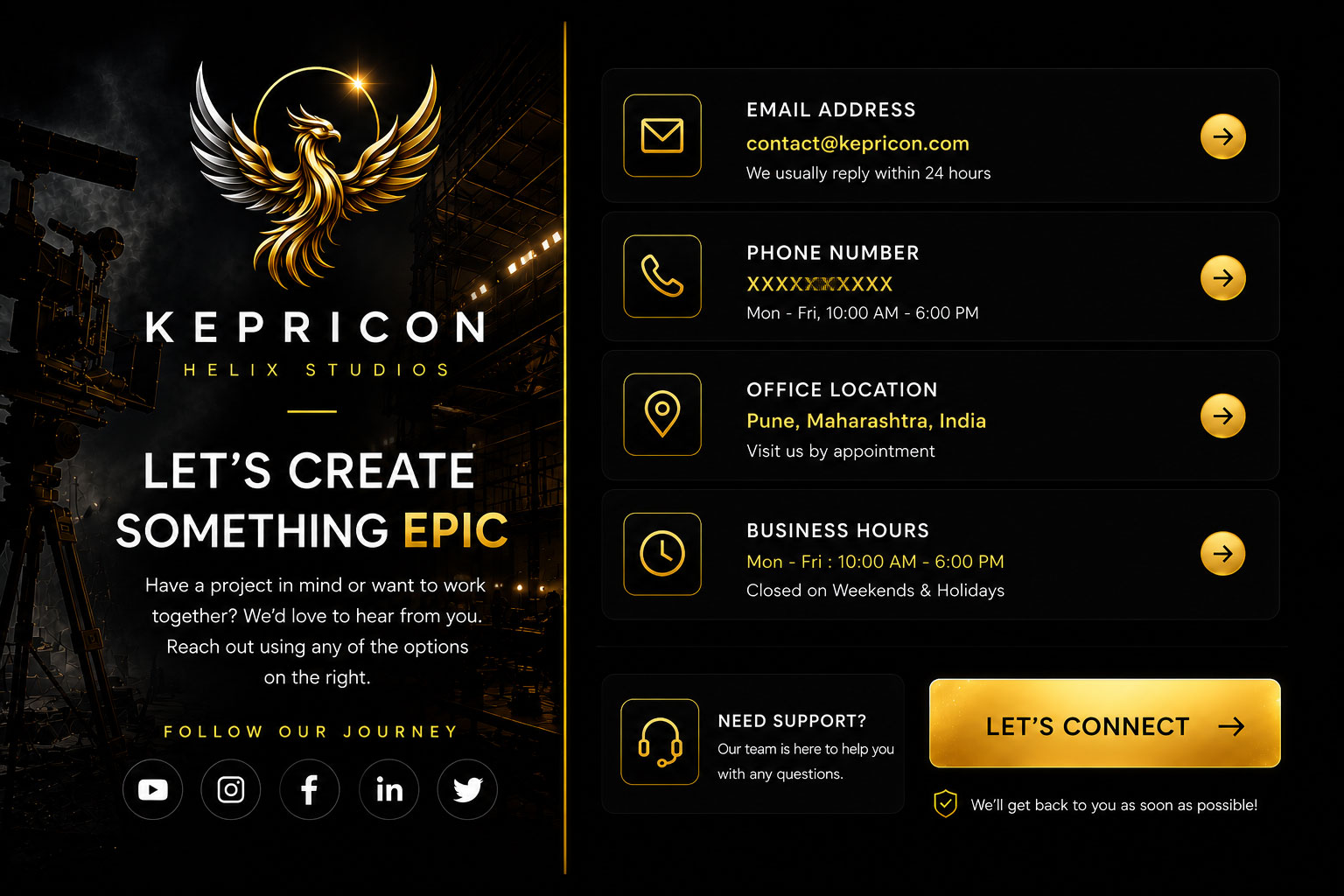 Contact Popup Preview